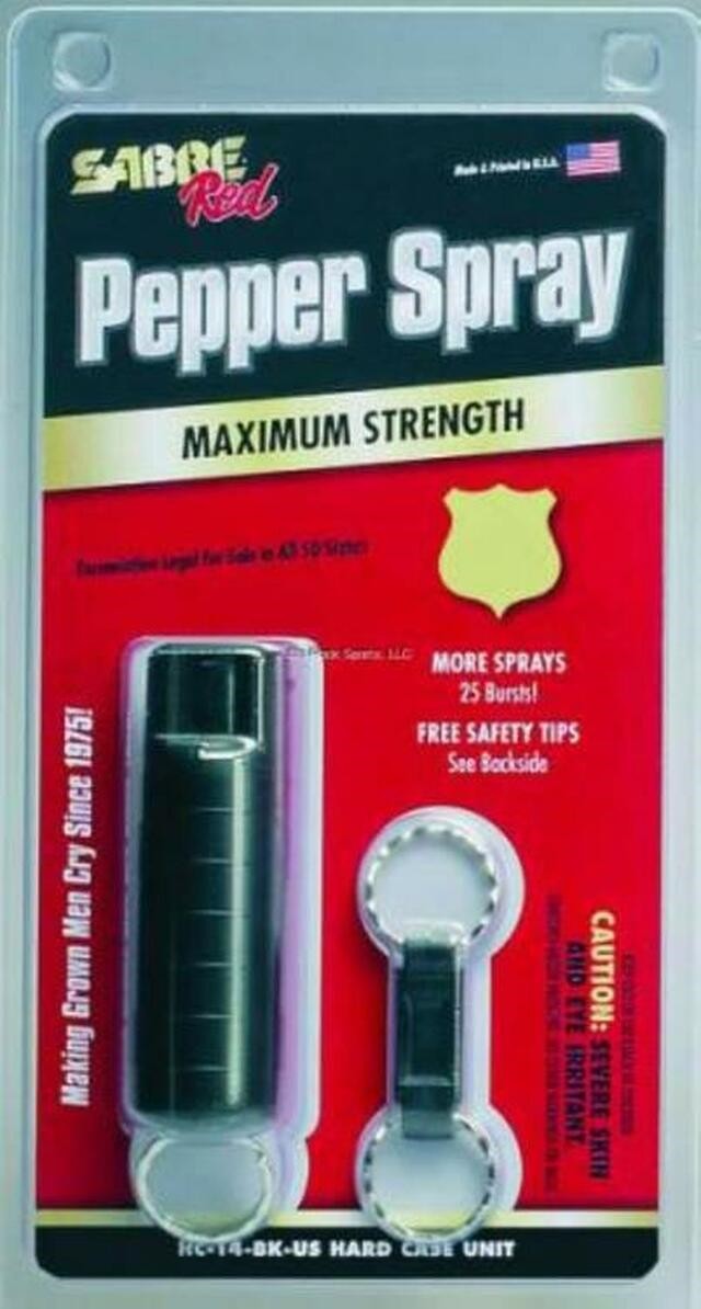 SAB PEPPER SPRAY BLACK NY - Taurus Savings